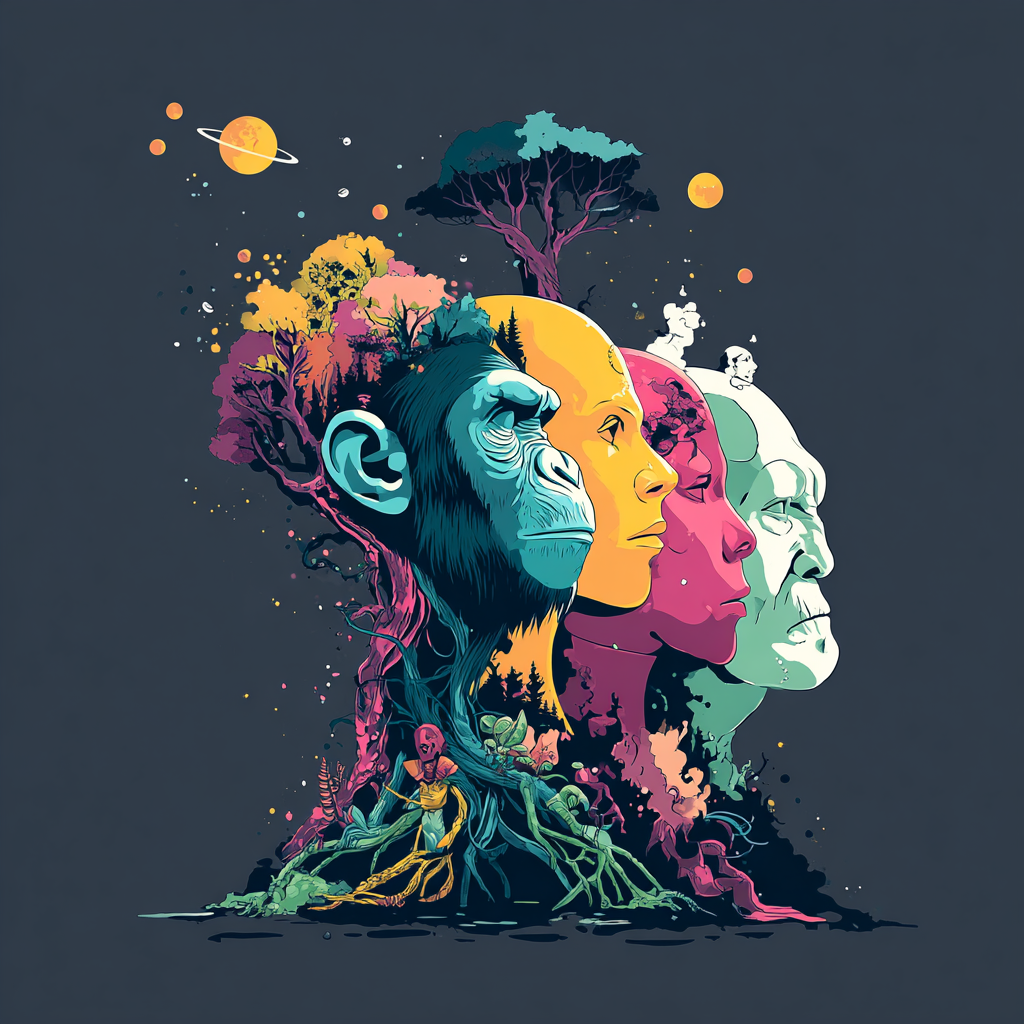 Galactic Vision of Humanity